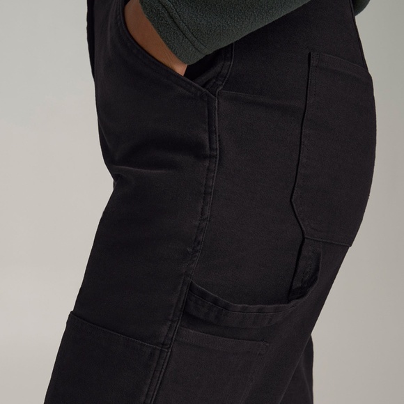 American Tall High-Waisted Carpenter Pocket Pants for Tall Women - Size 12 - Picture 2 of 4